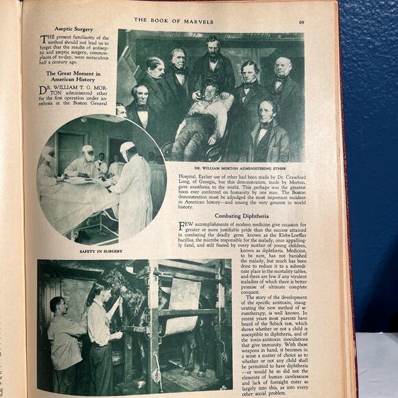 Vintage 1931 The Book of Marvels By Henry Smith William Book - Picture 10 of 10